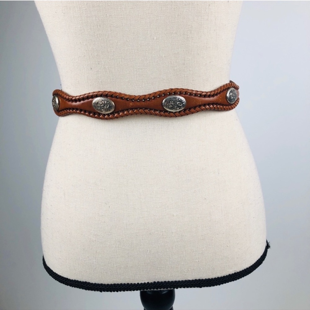 Vintage Tony Lama Conch Western Belt 26